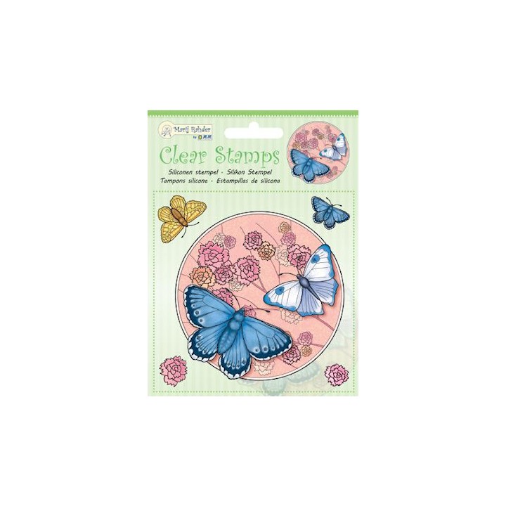 (9.0033)Marij Rahder Clear Stamp butterfly
