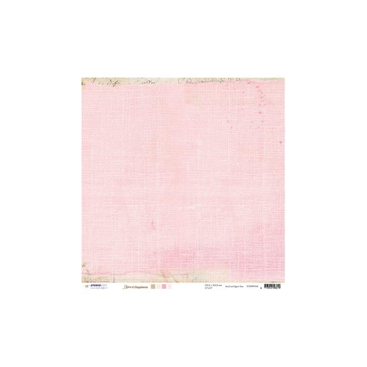 Studio Light  Scrap Paper 30.4cm Home & Happiness nr.04