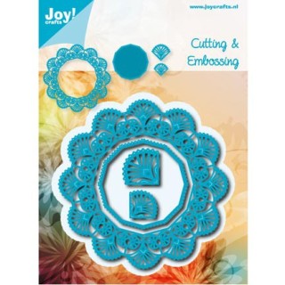 Cutting embossing Noor! - Flowercircle/Hexagon12