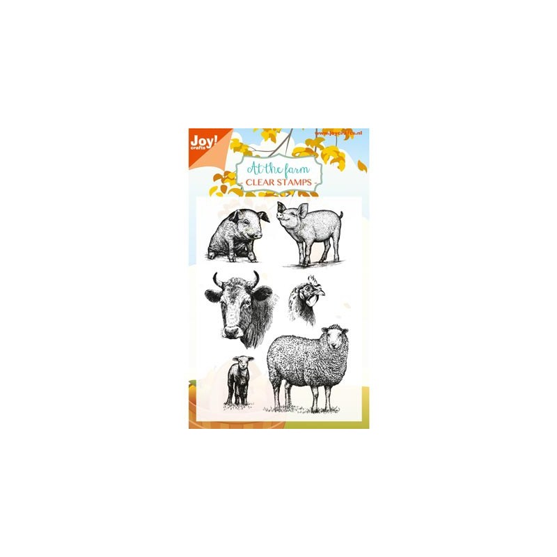 (6410/0444)Clear stamp At the farm