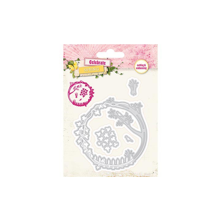 (STENCILCS33)Studio Light dies Celebrate Spring nr.33