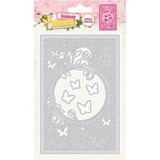 (STENCILCS35)Studio Light dies Celebrate Spring nr.35