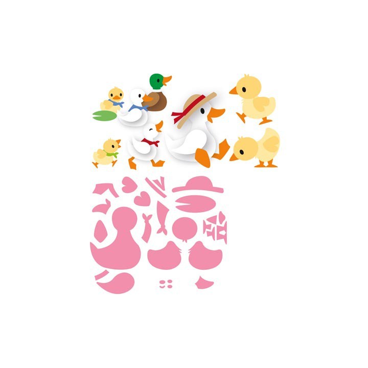 (COL1428)Collectables Eline's duck family