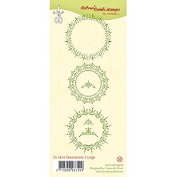 (55.3424)Clear stamp combi Decorations 2 large