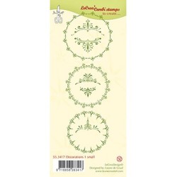 (55.3417)Clear stamp combi Decorations 1 small