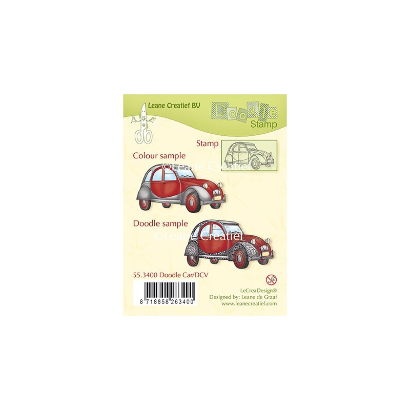 (55.3400)Doodle stamp Car DCV