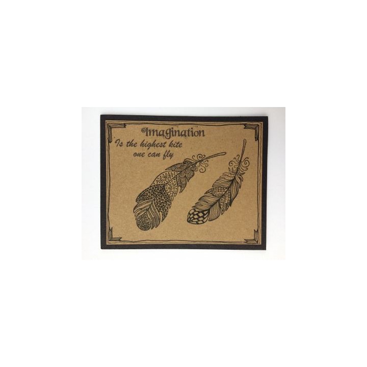 (55.3394)Doodle stamp Feathers