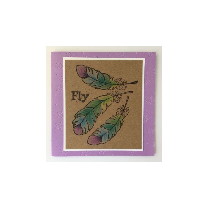 (55.3394)Doodle stamp Feathers