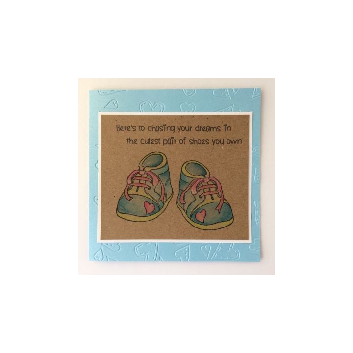 (55.3387)Doodle stamp Baby shoes