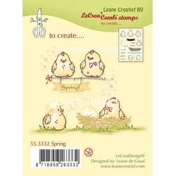 (55.3332)Clear stamp combi Spring