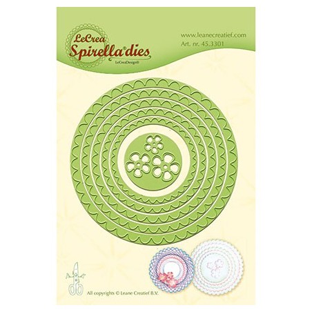 (45.3301)Lea'bilitie mal die Spirella Cutting Spirella circles