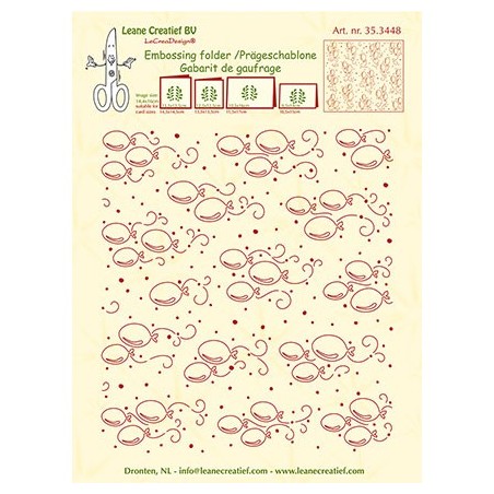 (35.3448)Embossing folder Balloons