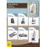 (CSMT005)Nellie's Choice Clear Stamp Old timer