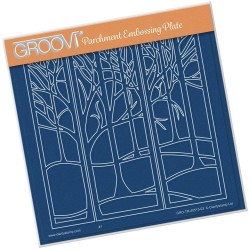 (GRO-TR-40515-03)Groovi Plate A5 Treescape
