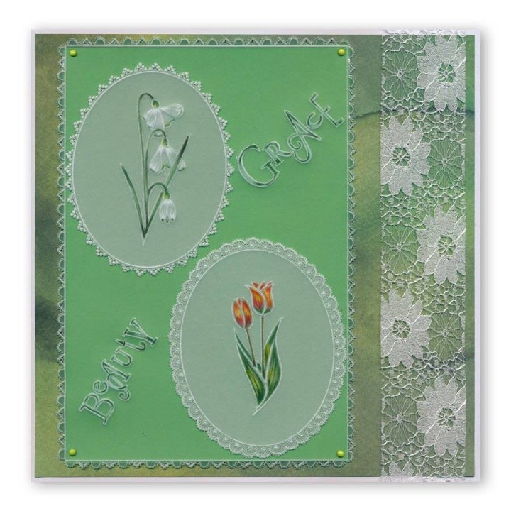(GRO-WO-40562-09)Groovi Border Plate My Art Word Chains
