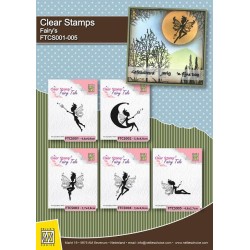 (FTCS002)Nellie's Choice Clear Stamp Fairy Tale-2