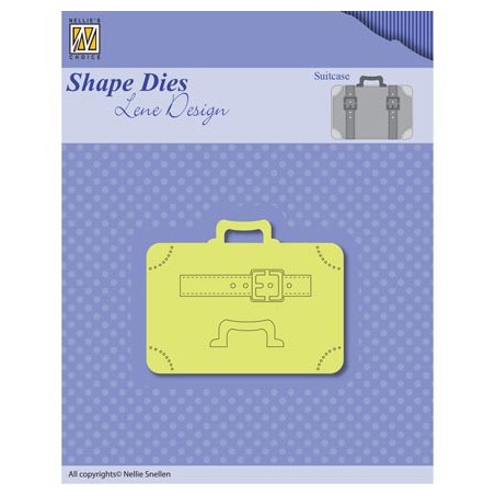 (SDL037)Nellie's Shape Dies Suitcase