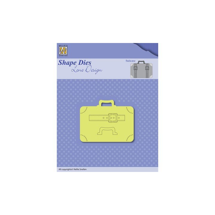 (SDL037)Nellie's Shape Dies Suitcase