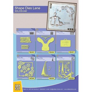(SDL037)Nellie's Shape Dies Suitcase