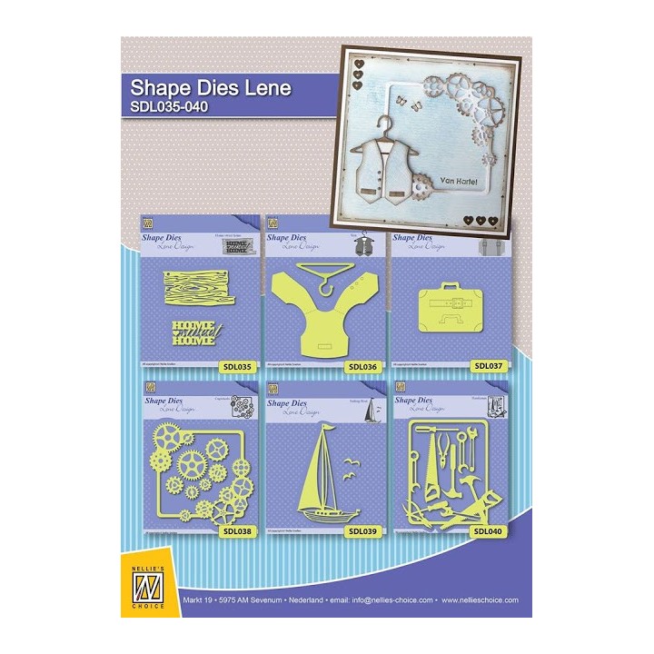 (SDL037)Nellie's Shape Dies Suitcase