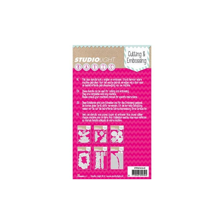 (STENCILSL42)Studio Light dies Basics nr.42