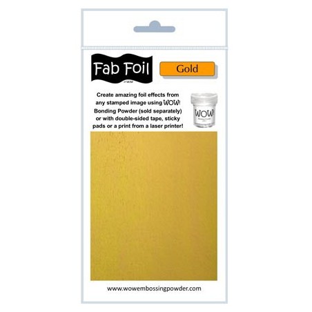 (W216-GLD01)Fabulous Foil - Bright Gold