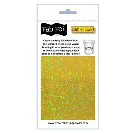 (W216-GG15)Fabulous Foil - Glitter Gold
