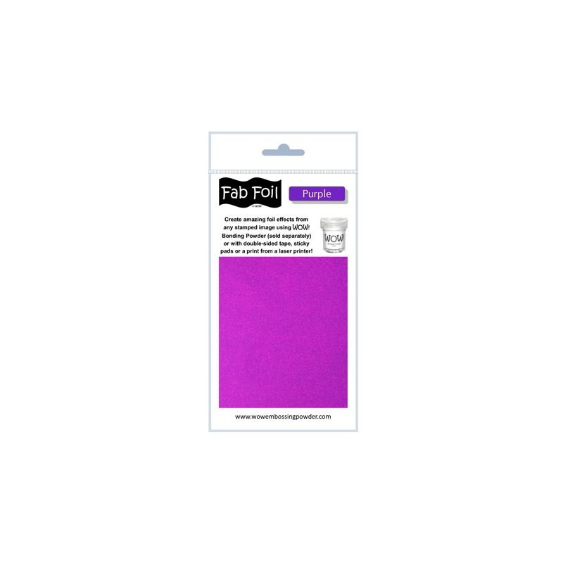 (W216-PRP90)Fabulous Foil -  Purple