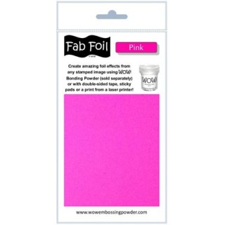 (W216-PK52)Fabulous Foil -  Pink