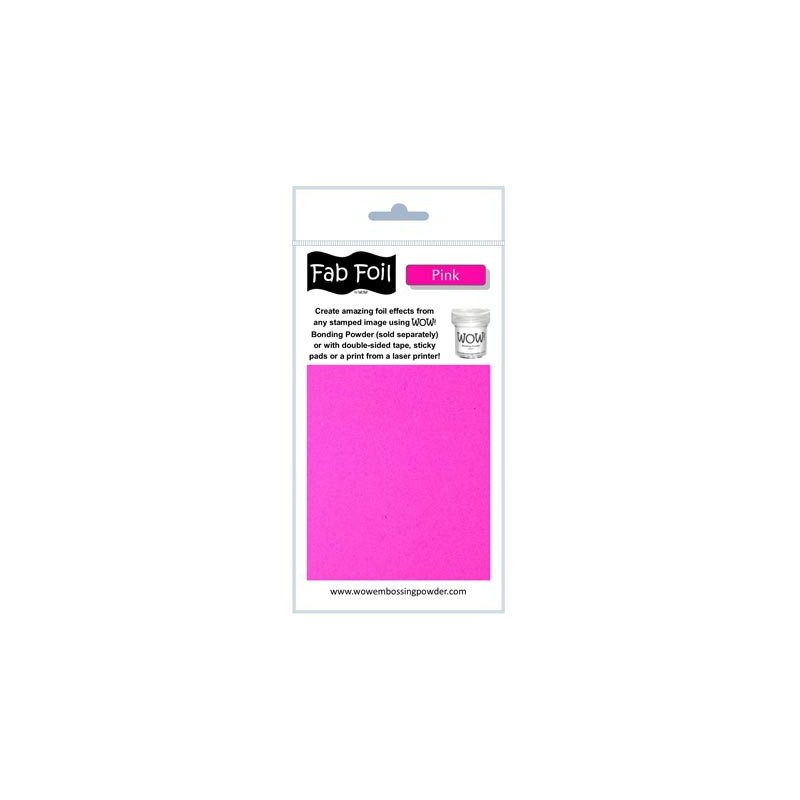 (W216-PK52)Fabulous Foil -  Pink