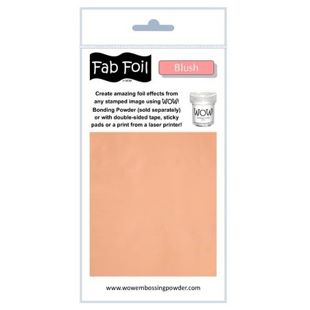 (W216-SAL30)Fabulous Foil -  Blush