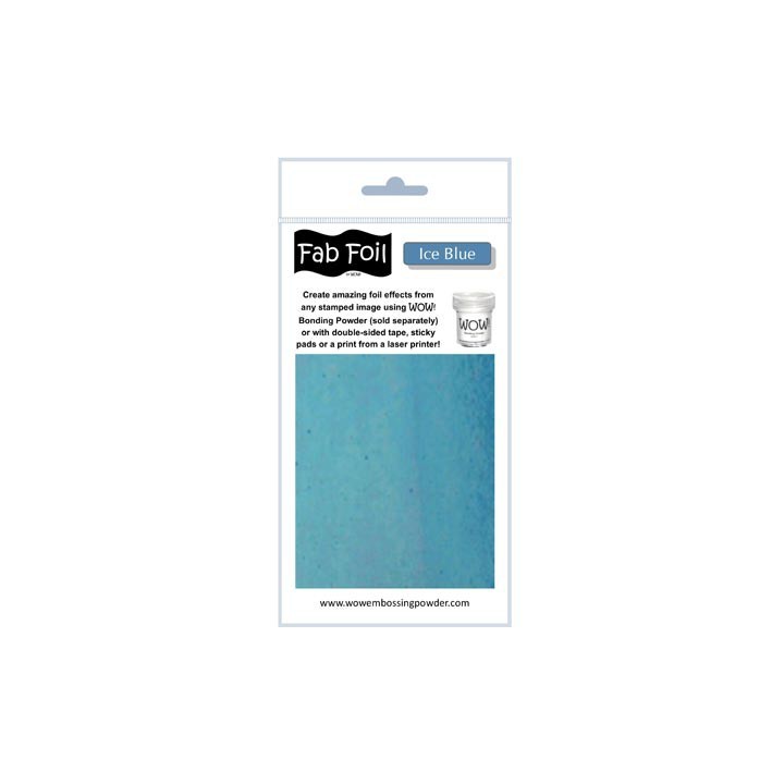 (W216-BLS20)Fabulous Foil -  Ice Blue