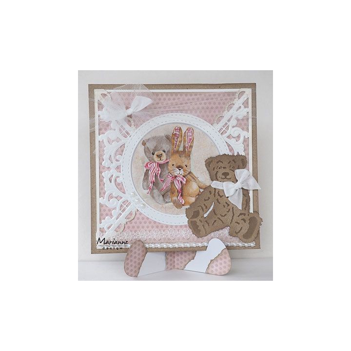 (EWK1250)3D Teddy bears 2