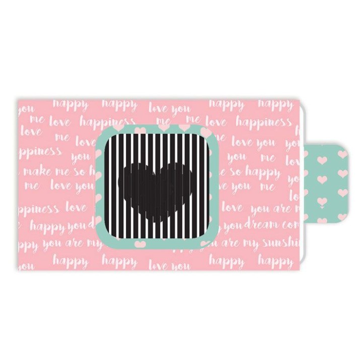 (DC104)Uchi's Design Animation Die-Cut Set Small Animation Envelope