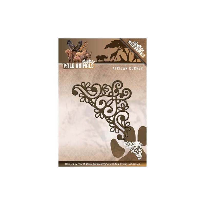 (ADD10108)Die - Amy Design - Wild Animals - African Corner (ADD10108)Die - Amy Design - Wild Animals - African Corner