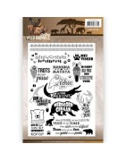 (ADCS10016)Clearstamp - Amy Design - Wild Animals - Tekst