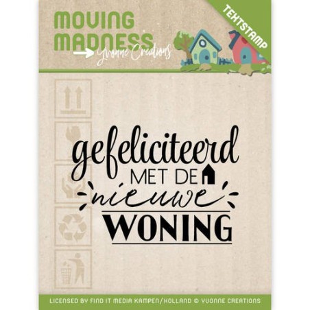 (YCCS10032)Clearstamp - Yvonne Creations - Moving Madness