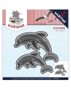 (ADD10102)Die - Amy Design - Maritime - Dolphins