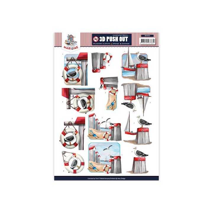 (SB10167)Pushout - Amy Design - Maritime