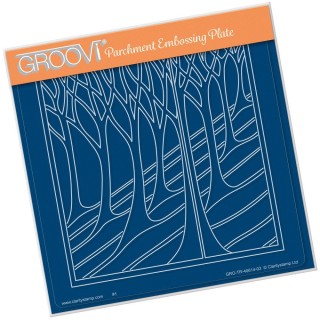 (GRO-AN-40614-03)Groovi Plate A5 COUNTRY HILLSIDE