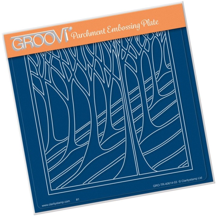 (GRO-AN-40614-03)Groovi Plate A5 COUNTRY HILLSIDE