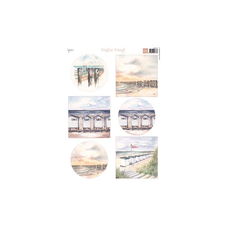 (MB0167)3D Mattie's Beautifull Beach