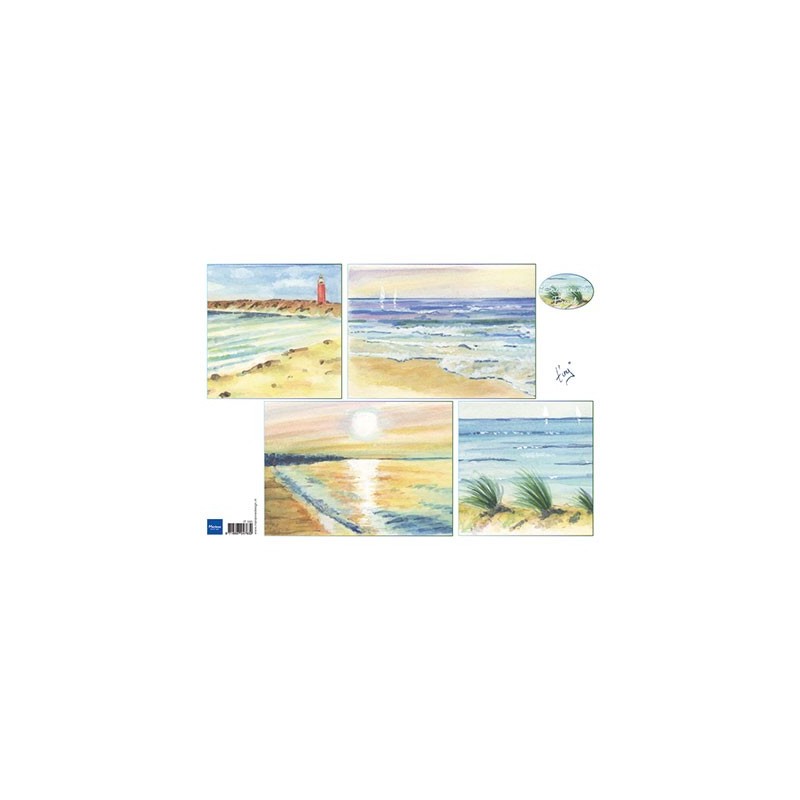 (IT595)3D Tiny's background: Beach