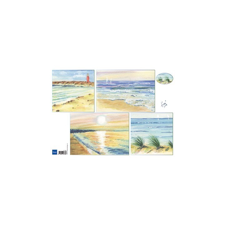 (IT595)3D Tiny's background: Beach