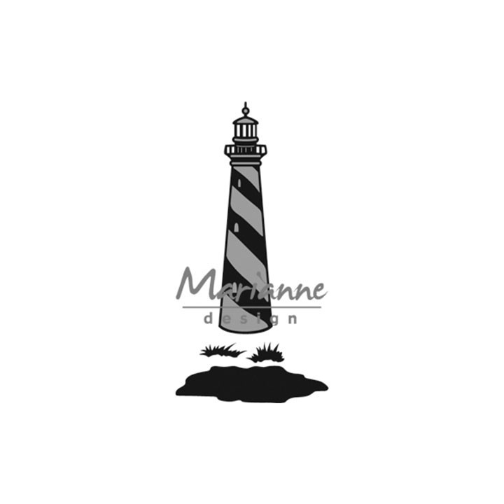 (CR1410)Craftables stencil Tiny's Lighthouse