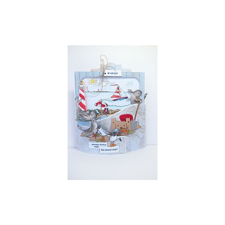 (CR1410)Craftables stencil Tiny's Lighthouse