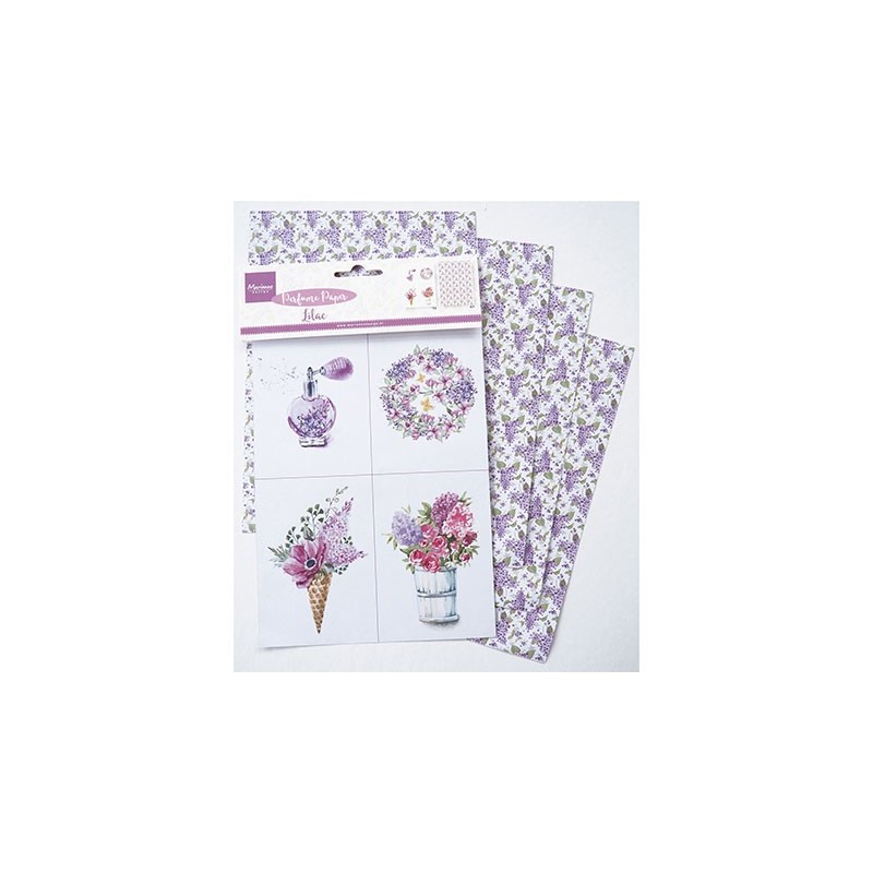 (CA3131)3D Perfumed Paper Lilac