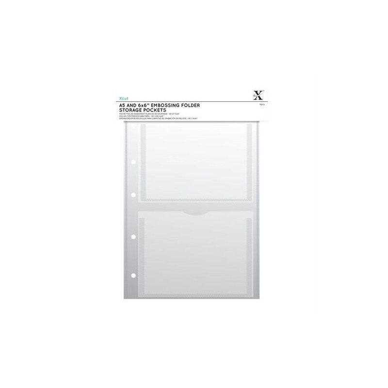 (XCU 245103)Xcut A4 Storage Folder Wallets - A5