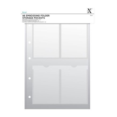 (XCU 245104)Xcut A4 Storage Folder Wallets - A6