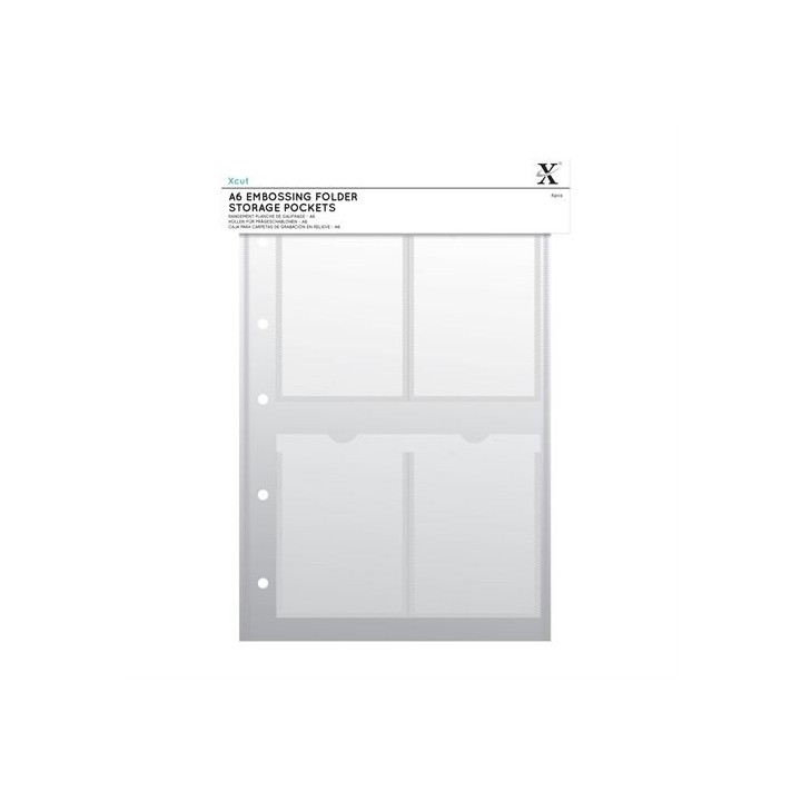 (XCU 245104)Xcut A4 Storage Folder Wallets - A6